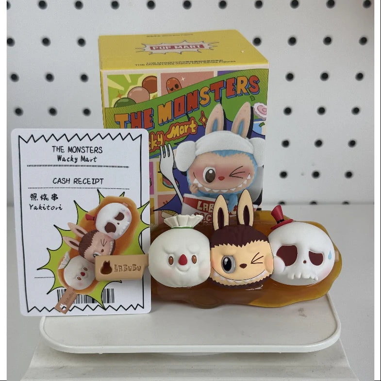 The Monsters Wacky Mart Series Figues - Labubu Cup Noodle Ful Set