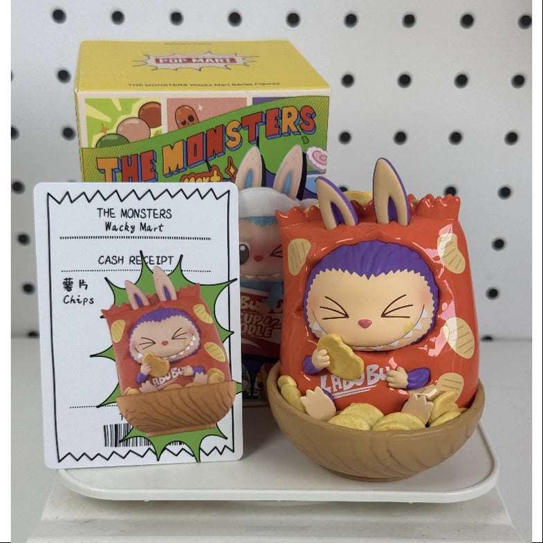 The Monsters Wacky Mart Series Figues - Labubu Cup Noodle Ful Set