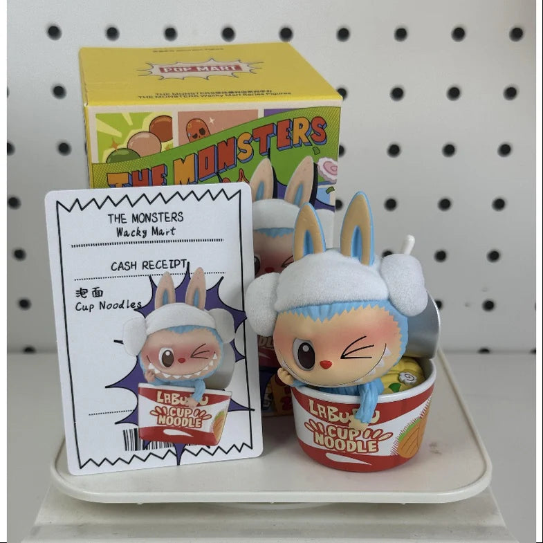 The Monsters Wacky Mart Series Figues - Labubu Cup Noodle - Blind Box