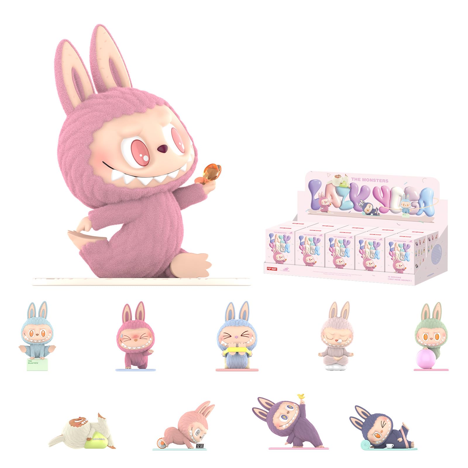 LAZY YOGA FIGURES - WHOLE SET