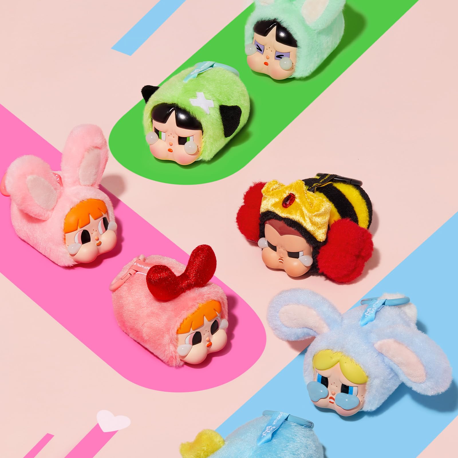 THE POWERPUFF GIRLS CRYBABY - WHOLE SET
