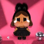 Crybaby Shiny Shiny Series Plush Dolls - Black