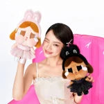 Crybaby Shiny Shiny Series Plush Dolls - Pink