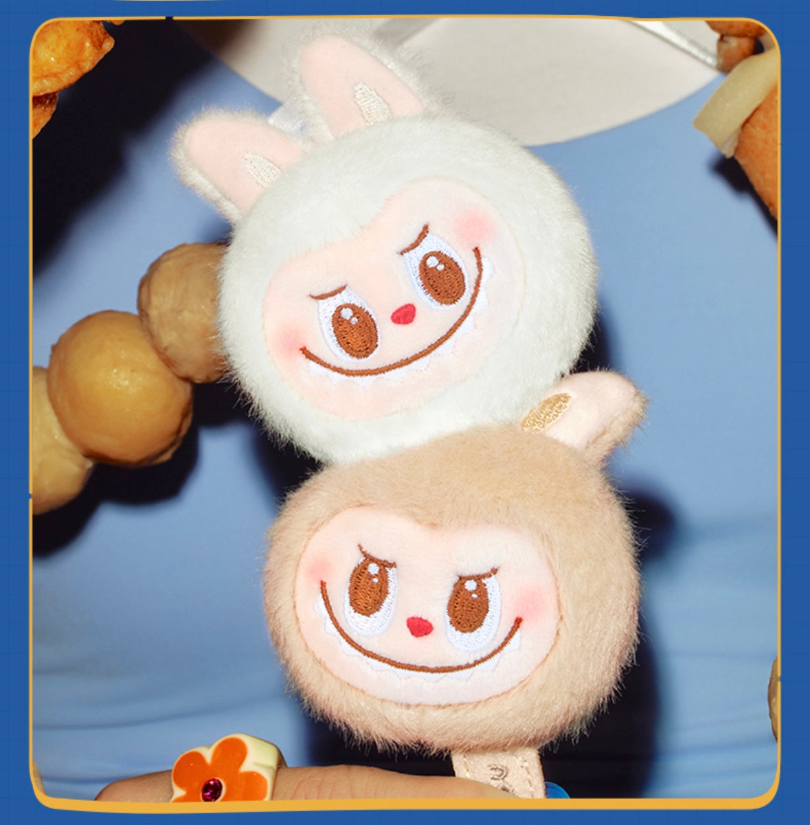 The Monster Wacky Mart Series - Seafood Balls Plush Pendant