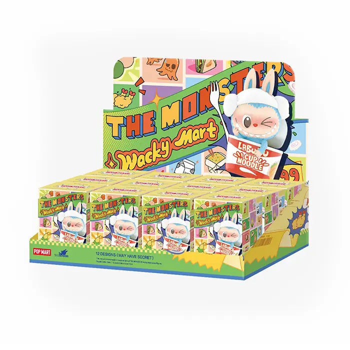 The Monsters Wacky Mart Series Figues - Labubu Cup Noodle Ful Set