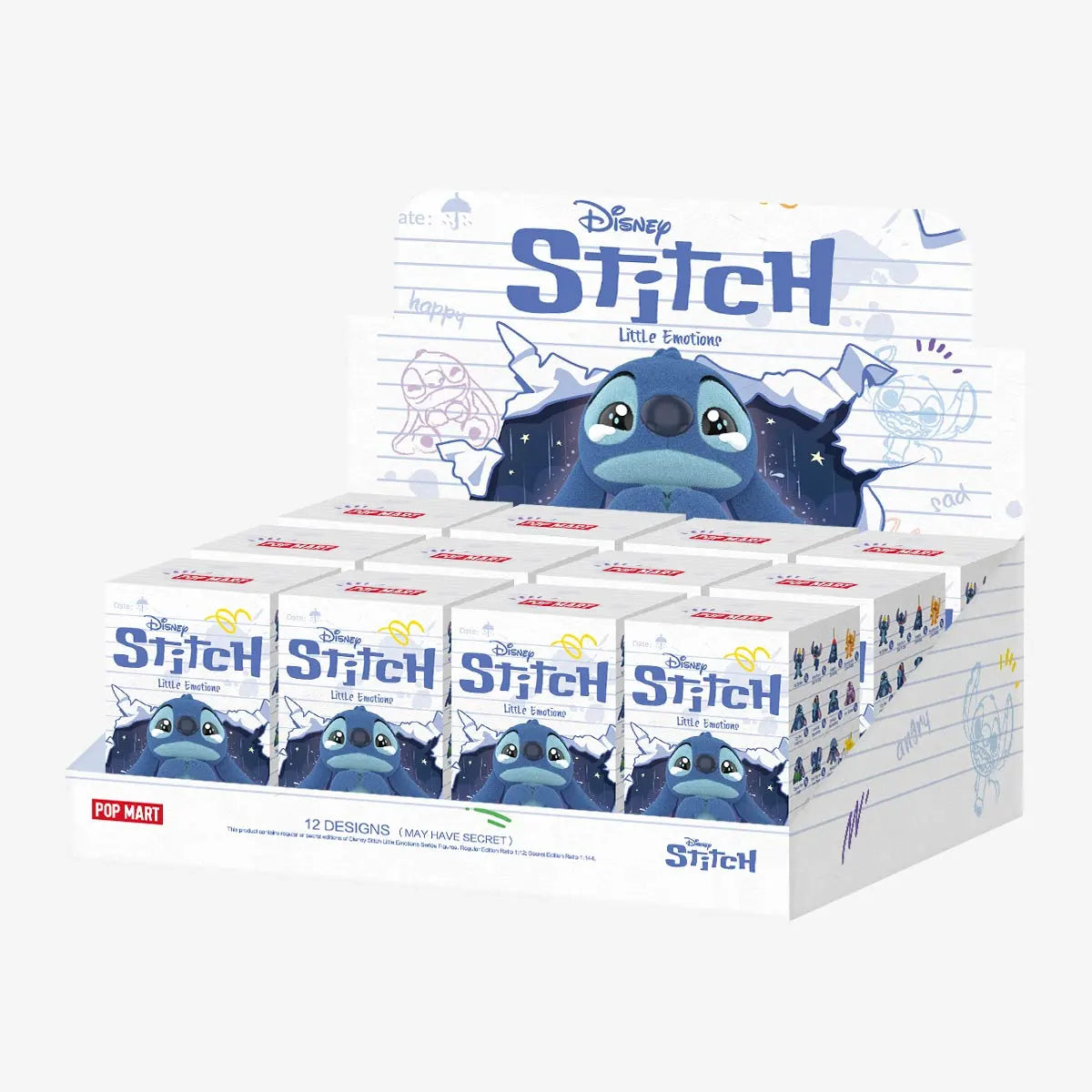 DISNEY STITCH LITTLE EMOTIONS FIGURES - WHOLE SET
