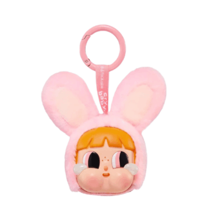 CRYBABY - THE POWERPUFF GIRLS VINYL FACE PLUSH - BUNNY BLOSSOM