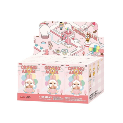 CRYBABY CRYING AGAIN SERIES VINYL FACE PLUSH BLIND BOX WHOLE SET
